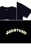 AQO_studiospace(アコスタジオスペース) AQO SIGNATURE T-SHIRTS BLACK