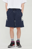 ロマンティッククラウン(ROMANTIC CROWN) BACK LINE SHORTS_NAVY