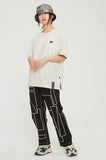 ロマンティッククラウン(ROMANTIC CROWN) CEREMONY FLAG TEE_MELANGE IVORY