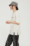 ロマンティッククラウン(ROMANTIC CROWN) CEREMONY FLAG TEE_MELANGE IVORY
