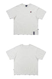 ロマンティッククラウン(ROMANTIC CROWN) CEREMONY FLAG TEE_MELANGE IVORY