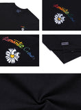 ロマンティッククラウン(ROMANTIC CROWN)   FLOWER FACE LOGO TEE_BLACK