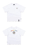 ロマンティッククラウン(ROMANTIC CROWN)   FLOWER FACE LOGO TEE_WHITE