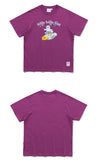 TARGETTO(ターゲット) SURFING CAT TEE SHIRT_PURPLE