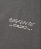 セイントペイン(SAINTPAIN)  SP OUT LINE LOGO T-CHARCOAL