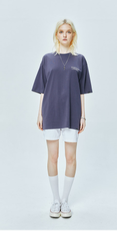 セイントペイン(SAINTPAIN)  SP OUT LINE LOGO T-NAVY