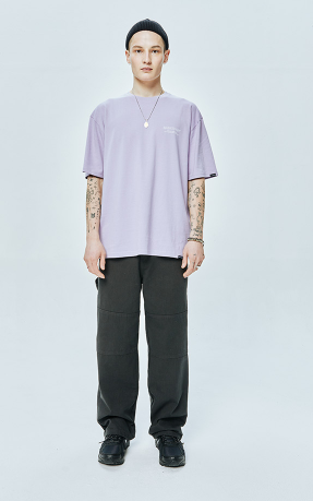 セイントペイン(SAINTPAIN)  SP OUT LINE LOGO T-LIGHT PURPLE