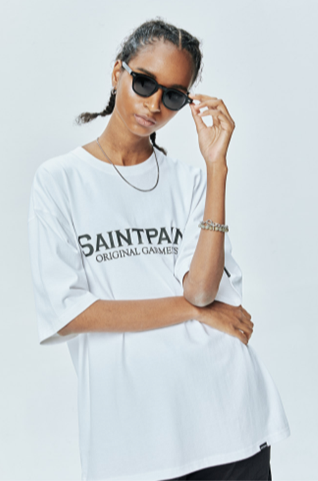 セイントペイン(SAINTPAIN)  SP ORIGINAL LOGO T-WHITE