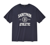 セイントペイン(SAINTPAIN)  SP UNIVERSITY LOGO T-NAVY