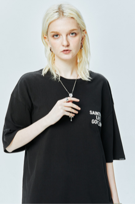 セイントペイン(SAINTPAIN)  SP LIFE GOES ON T-BLACK