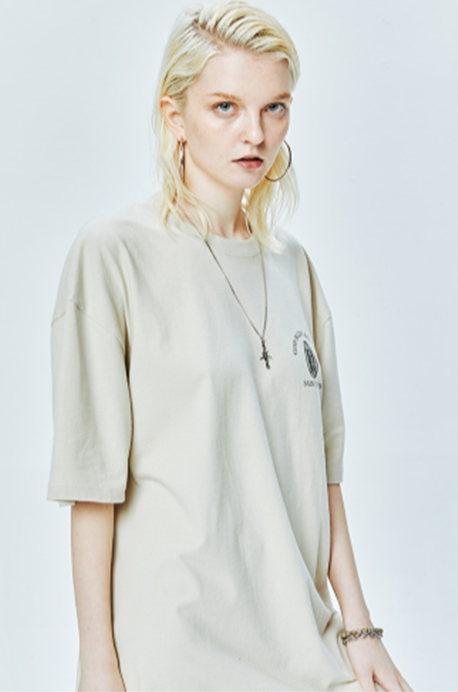 セイントペイン(SAINTPAIN)  SP GOD BLESS ALL T-BEIGE