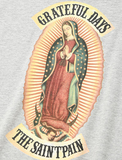 セイントペイン(SAINTPAIN) SP OUR LADY OF GUADALUPE T- MELANGE GRAY