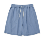 セイントペイン(SAINTPAIN) SP BASIC LINEN SHORT PANTS-BLUE