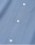 セイントペイン(SAINTPAIN) SP LOOSE FIT LINEN SHIRTS-BLUE