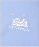 セイントペイン(SAINTPAIN) SP CALIF BEAR LOGO T-SKY BLUE