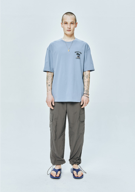 セイントペイン(SAINTPAIN) SP MALIBU BEACH T-PASTEL BLUE