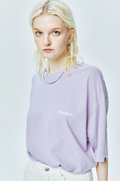 セイントペイン(SAINTPAIN) SP PRAY FOR US T-LIGHT PURPLE