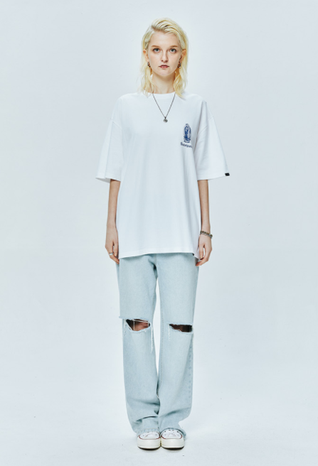 セイントペイン(SAINTPAIN) SP FLAG OF PAISLEY T-WHITE