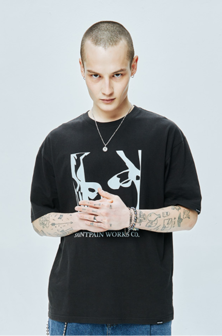 セイントペイン(SAINTPAIN) SP OUR LADY OF LOVE T-BLACK