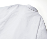 ティーダブリューエヌ(TWN) Summer Cotton Short-sleeved Shirt White SHSS3366