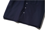 ティーダブリューエヌ(TWN) Summer Cotton Short-sleeved Shirt Navy SHSS3366