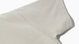 ダブルユーブイプロジェクト(WV PROJECT) Palm tree short-sleeved T-shirt gray beige JIST7503