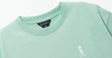 ダブルユーブイプロジェクト(WV PROJECT) Palm tree short-sleeved T-shirt Mint JIST7503