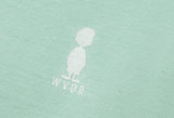ダブルユーブイプロジェクト(WV PROJECT) Palm tree short-sleeved T-shirt Mint JIST7503