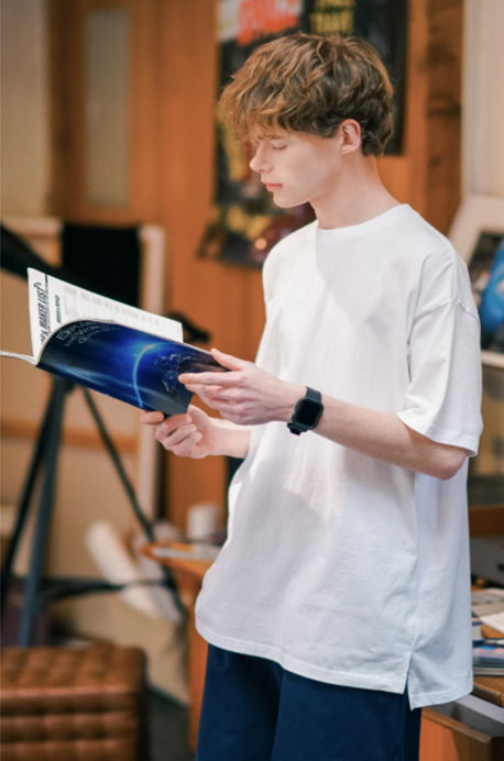 ティーダブリューエヌ(TWN) Tie layered short-sleeved white LMST3370