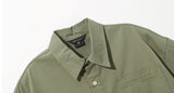 ダブルユーブイプロジェクト(WV PROJECT) City Summer Short-sleeved Shirt Light Khaki KMSS7493