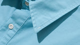 ダブルユーブイプロジェクト(WV PROJECT) City Summer Short-sleeved Shirt Blue KMSS7493