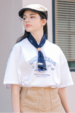 ティーダブリューエヌ(TWN) Universal Short-Sleeved White LMST3373