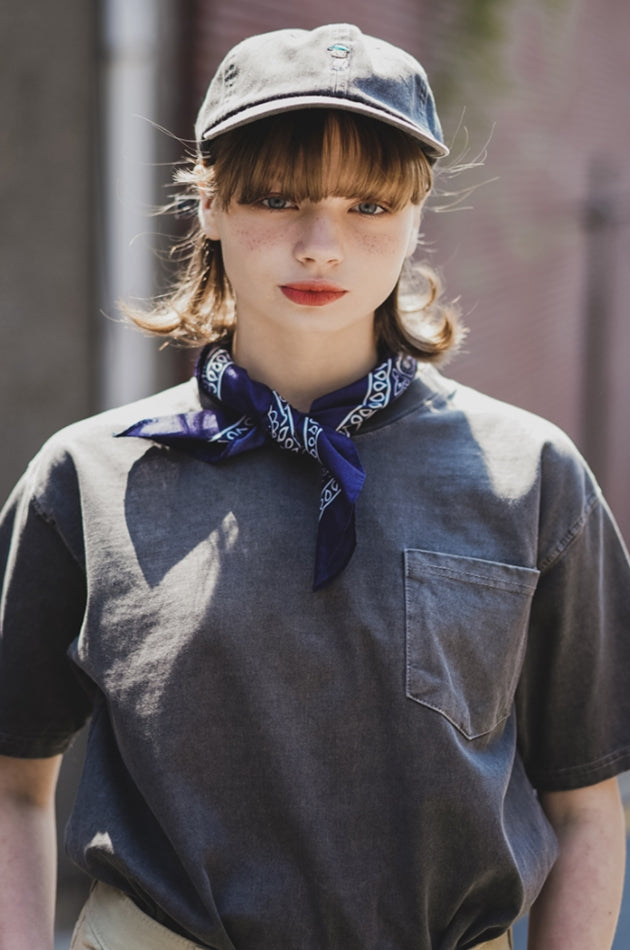 ダブルユーブイプロジェクト(WV PROJECT) Penta Pocket Pigment Short Sleeve T-Shirt DarkGrey MJST7502