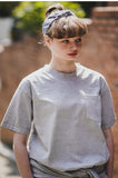 ダブルユーブイプロジェクト(WV PROJECT) Penta Pocket Pigment Short Sleeve T-Shirt Grey MJST7502