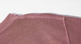 ダブルユーブイプロジェクト(WV PROJECT) Town Pigment short-sleeved shirt OldPink JIST7505