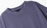ダブルユーブイプロジェクト(WV PROJECT) Town Pigment short-sleeved shirt NavyPurple JIST7505