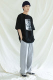 KND(ケイエンド)   FRONT SEAM 2WAY WIDE SWEAT PANTS GREY