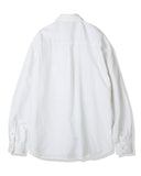 KND(ケイエンド)  UTILITY CURVED POCKET OXFORD SHIRT WHITE