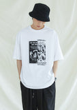 KND(ケイエンド) YUNCHIVES GRAPHIC T-SHIRTS WHITE