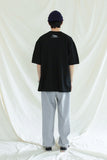 KND(ケイエンド) YUNCHIVES GRAPHIC T-SHIRTS BLACK