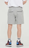 ロマンティッククラウン(ROMANTIC CROWN)  POCKET RIBBED SHORTS_GREY