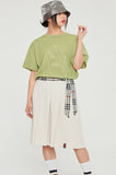 ロマンティッククラウン(ROMANTIC CROWN)  ENVELOPE TEE_LIGHT KHAKI