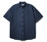 ティーダブリューエヌ(TWN) Body short-sleeved shirt Navy JESS3367