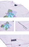 ロマンティッククラウン(ROMANTIC CROWN)  TROPICAL POOL TEE_MELANGE LIGHT PURPLE