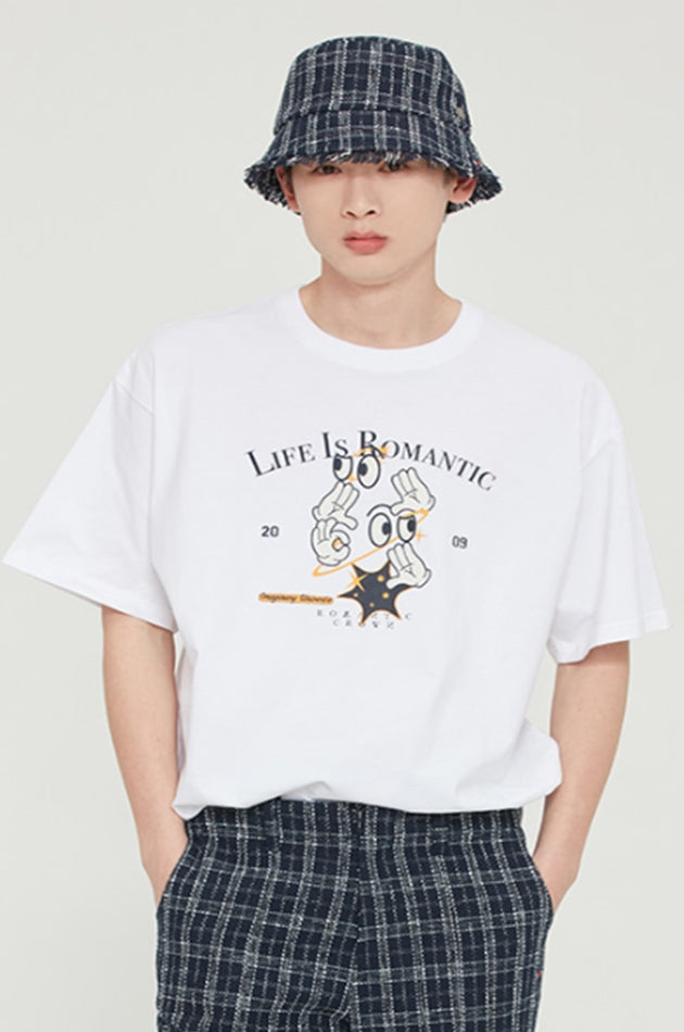 ロマンティッククラウン(ROMANTIC CROWN)  MAGIC TALES TEE_WHITE