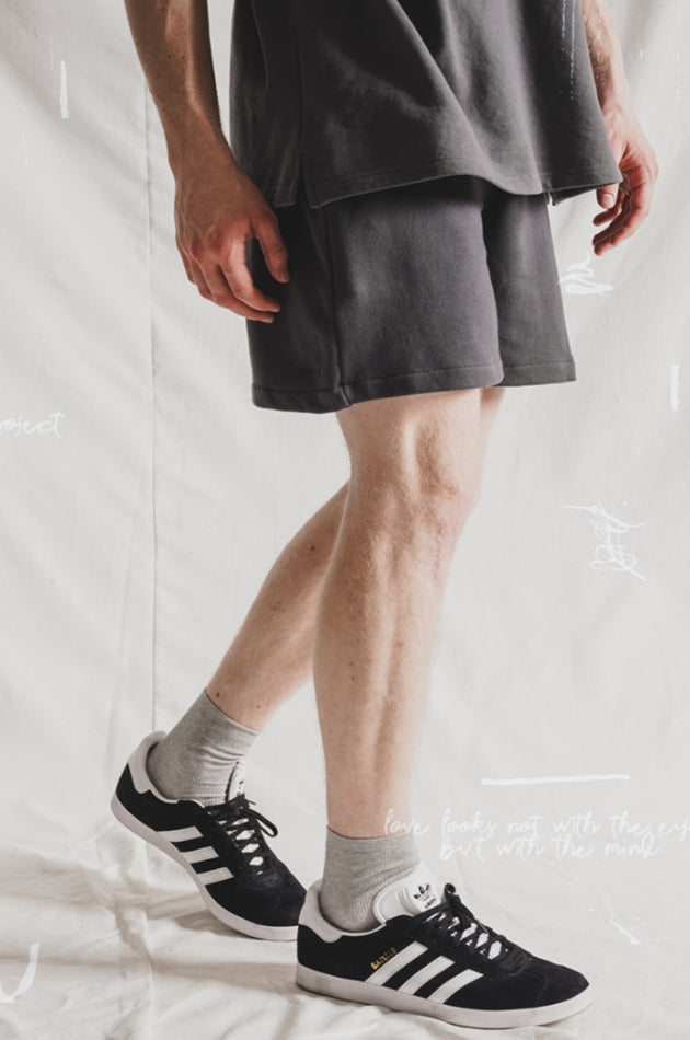 ダブルユーブイプロジェクト(WV PROJECT) Mini Sweat Shorts DarkGrey MJSP7498