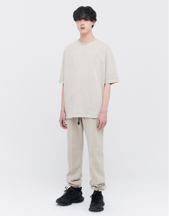 ディープリーク(DPRIQUE) CLASSIC T-SHIRT - WASHED BEIGE