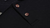 ダブルユーブイプロジェクト(WV PROJECT) Mini Collar Short-Sleeved T-shirt Black MJST7497
