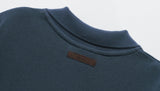 ダブルユーブイプロジェクト(WV PROJECT) Mini Collar Short-Sleeved T-shirt Navy MJST7497