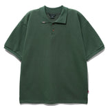 ダブルユーブイプロジェクト(WV PROJECT) Mini Collar Short-Sleeved T-shirt Green MJST7497
